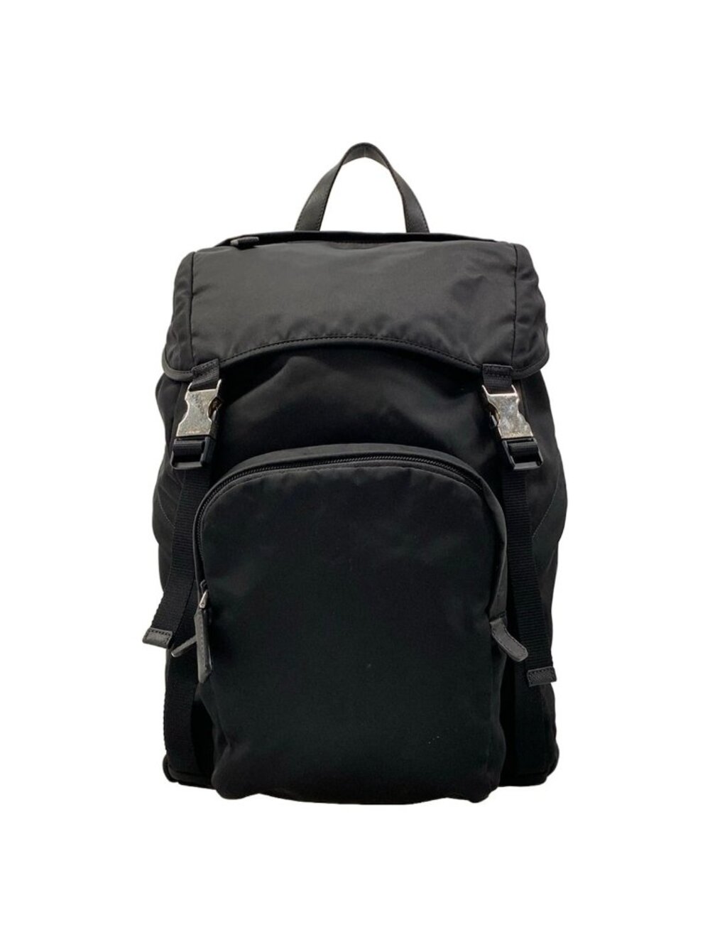 Prada Backpack Black Leather